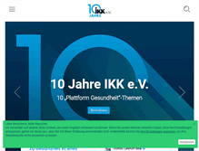 Tablet Screenshot of ikkev.de